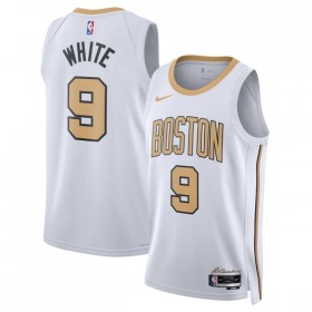 Män Boston Celtics Tröja Derrick White Nike 2025-26 City Edition Vit Swingman